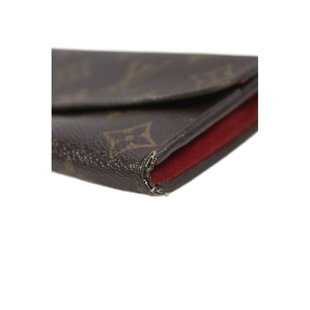 Louis Vuitton Womens Monogram Coated Canvas Emilie Wallet 7.5" - Picture 8 of 11